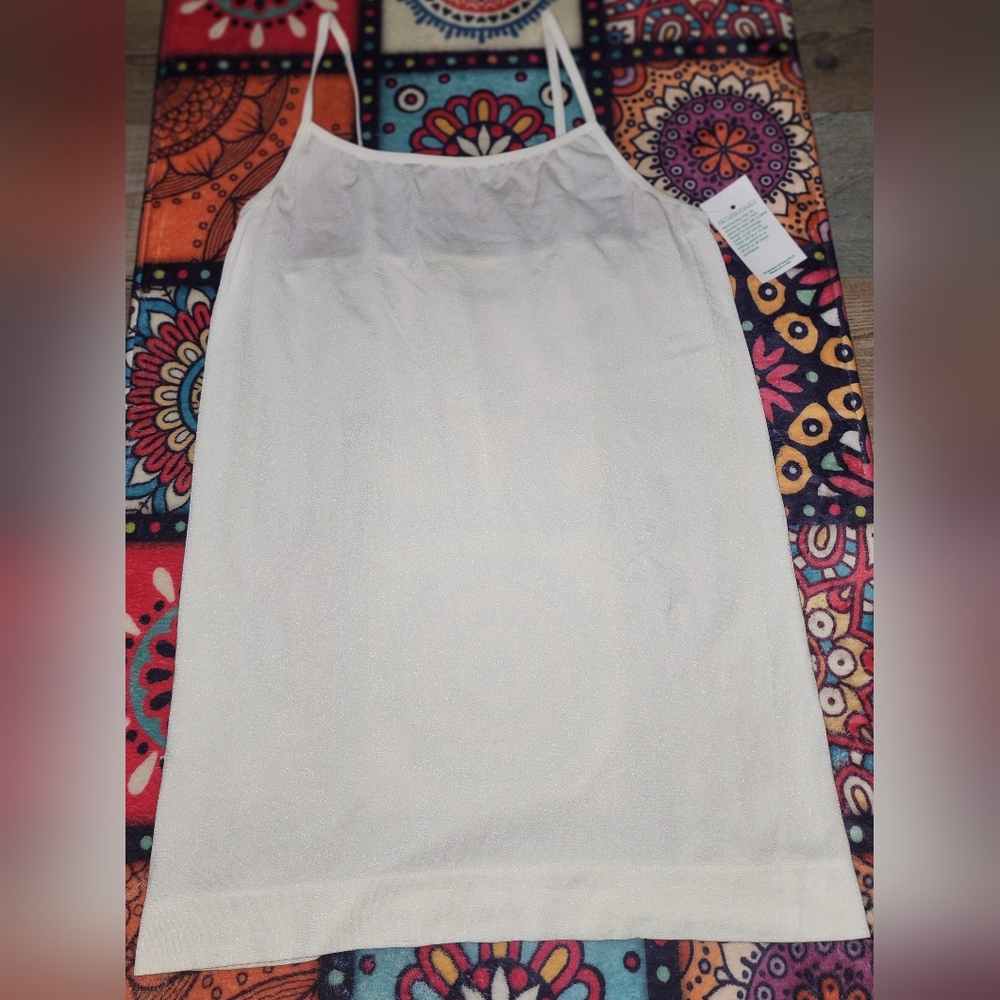 Cream color,  tank top , brand new , size:L,